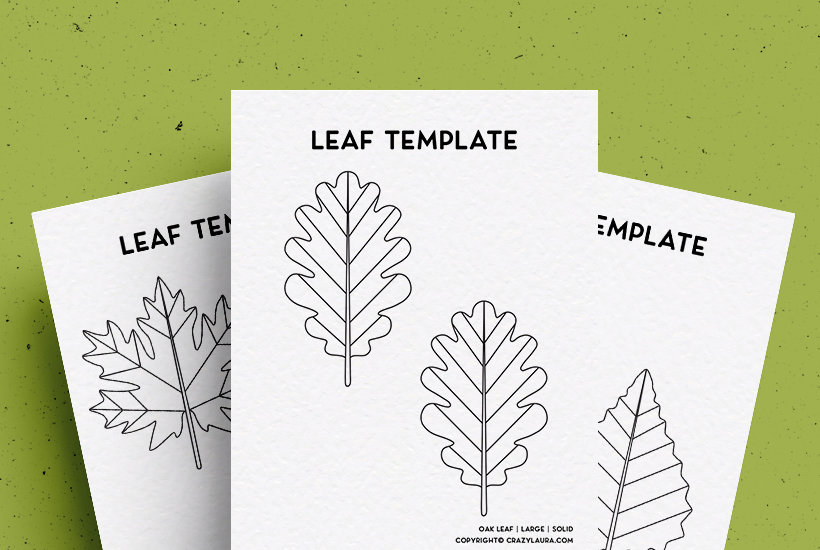 Free Leaf Template & Printable Stencils For 2024