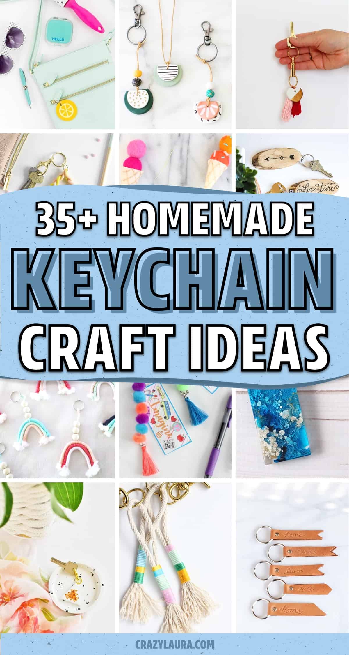 craft ideas to make keychains