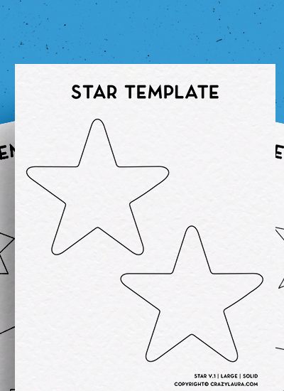 printable templates of different star shapes
