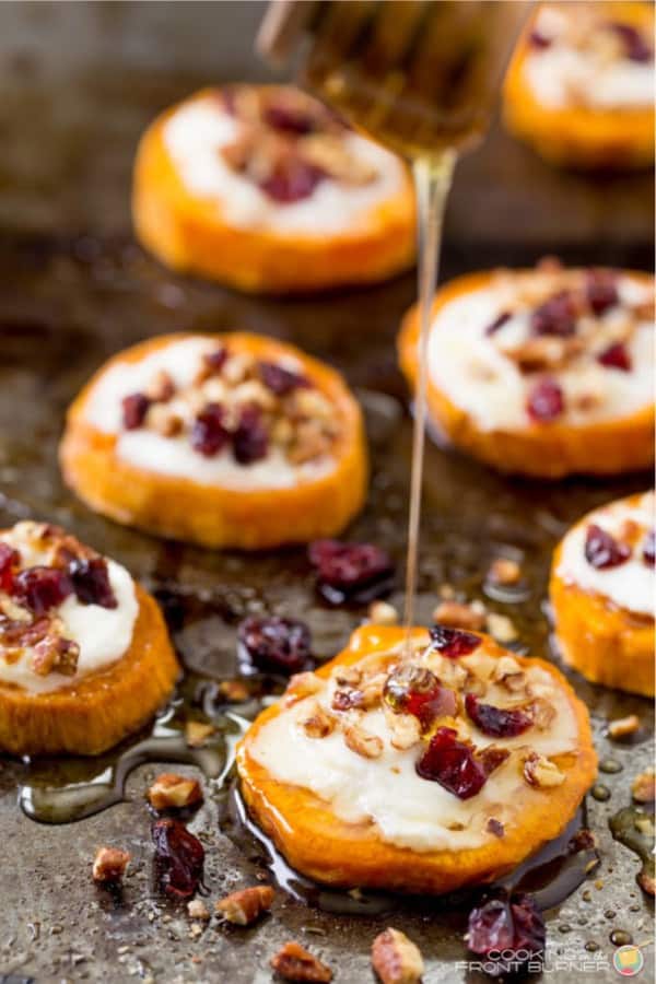 sweet potato little bites for appetizer