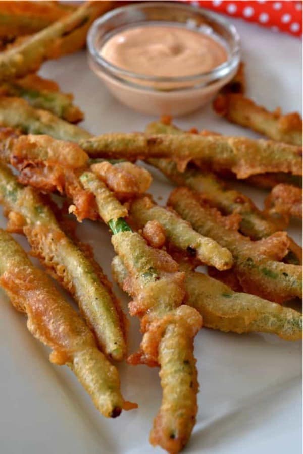 fried green bean recipe for appetizer