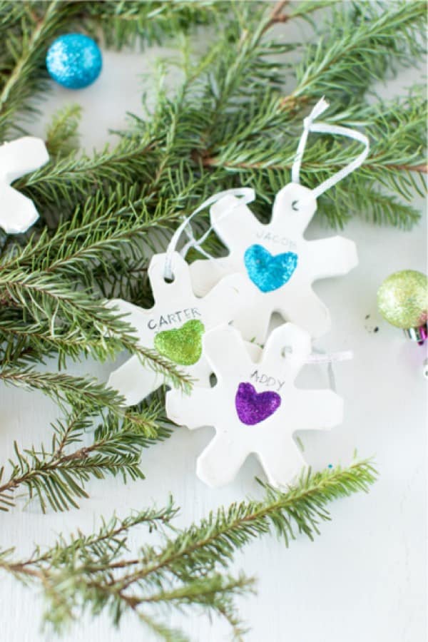 easy kids ornaments to make for christmas