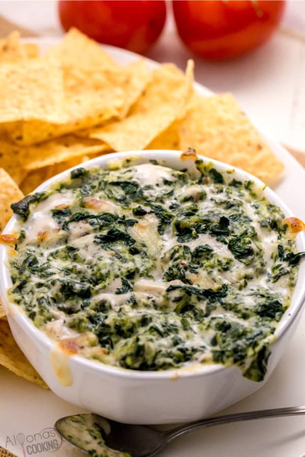 quick spinach dip recipe for the holidays