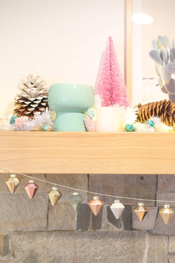 diy mantel garland ideas for the holidays