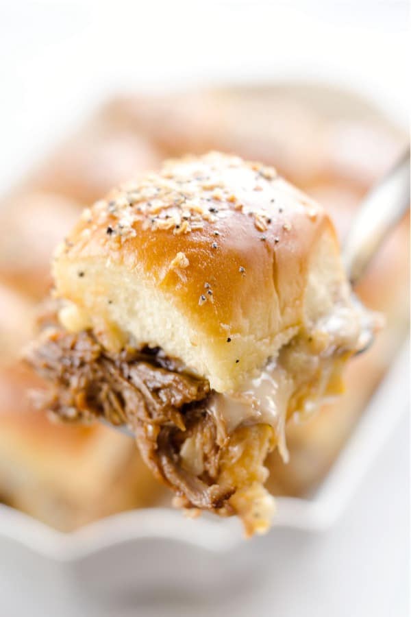 easy one pan sliders for football game