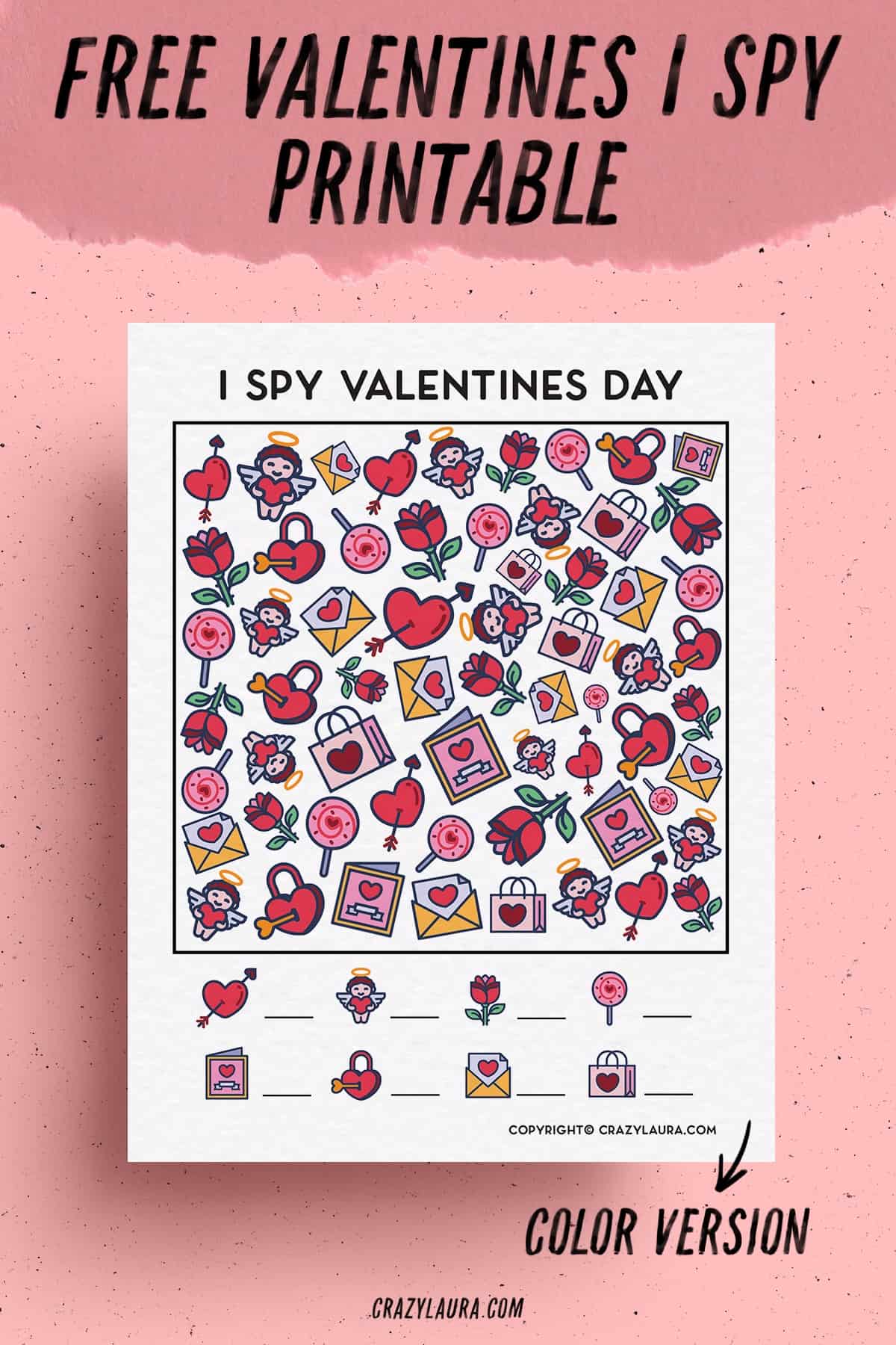 free to download valentine i spy