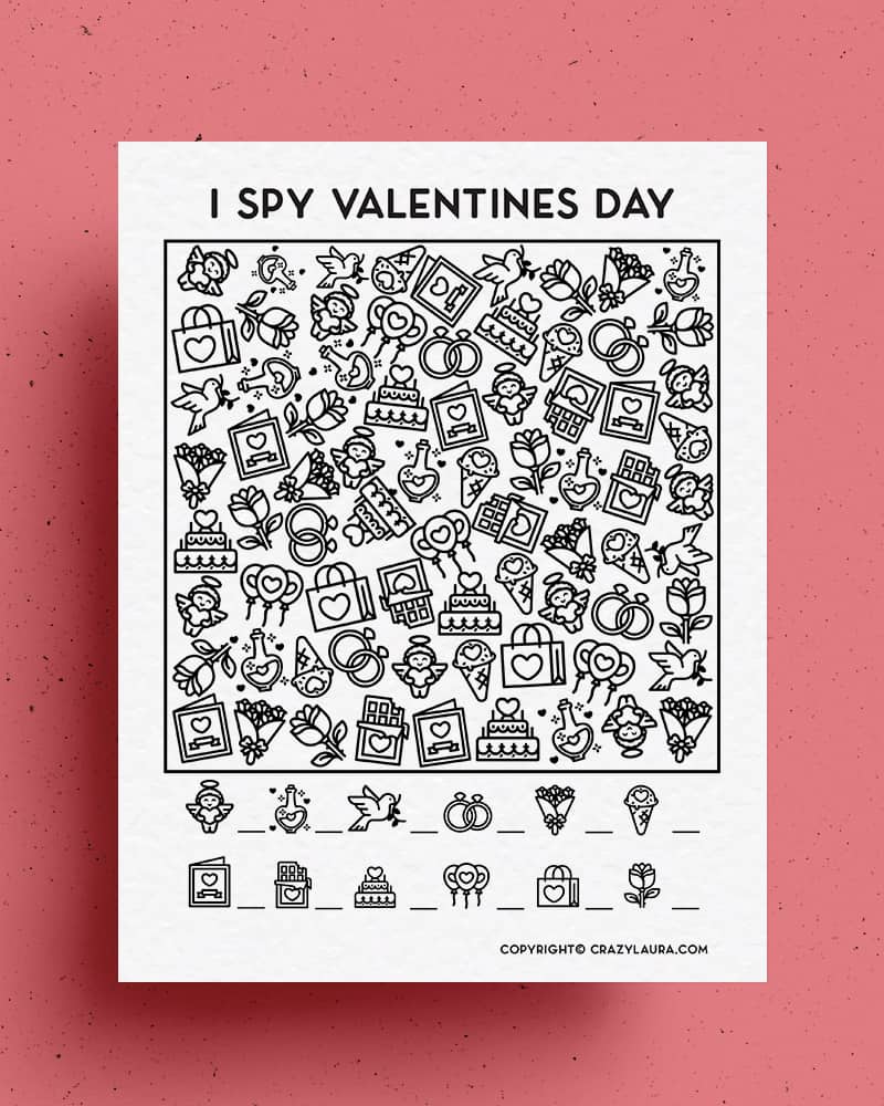 easy to print i spy activity for kids