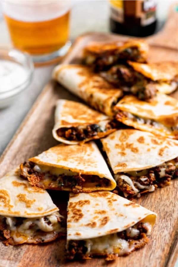 easy to make quesadillas for superbowl