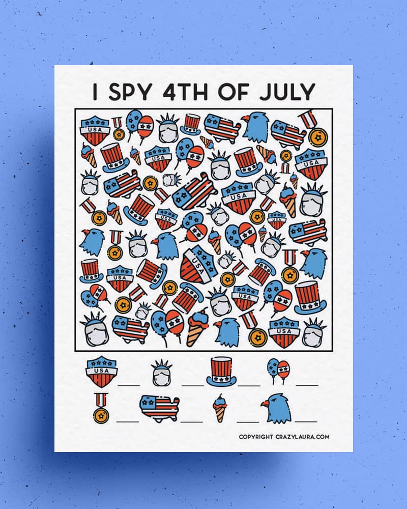kids activity for 4th of july