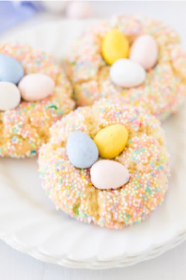 easter cookie recipe with funfetti mix
