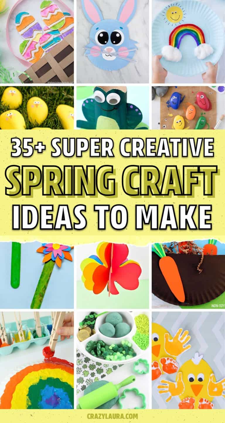 37+ Creative Spring Crafts For Kids In