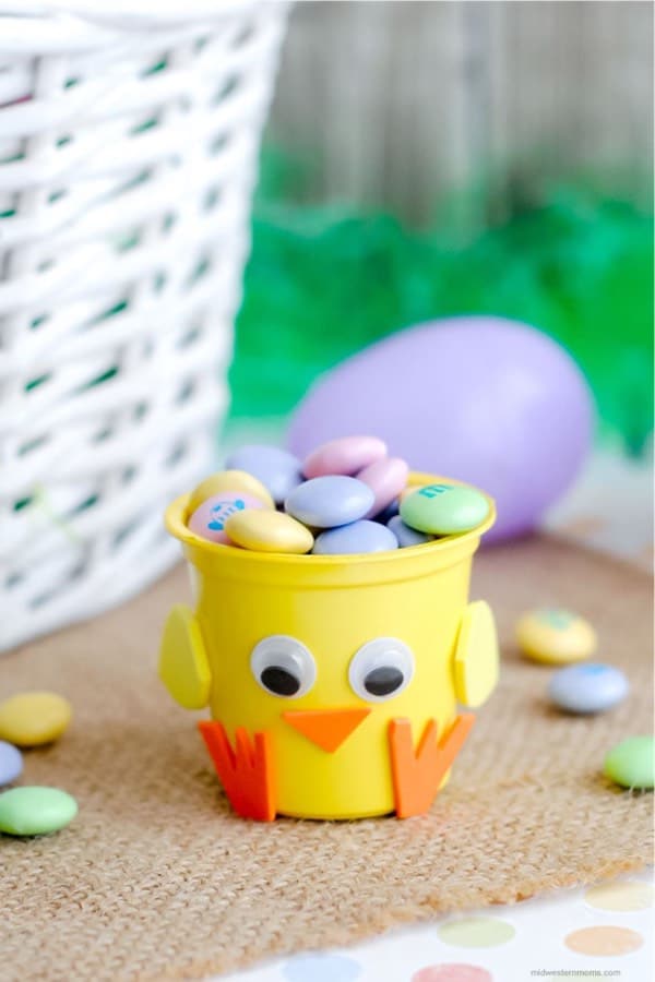 easy chick craft for easter sunday