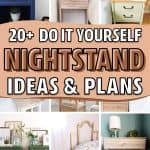 handcrafted nightstand ideas for inspo