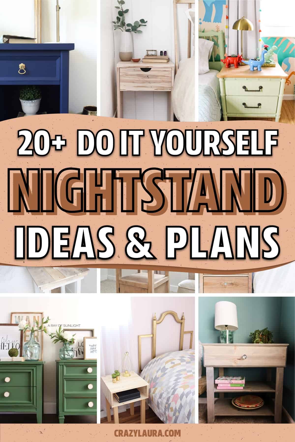 handcrafted nightstand ideas for inspo