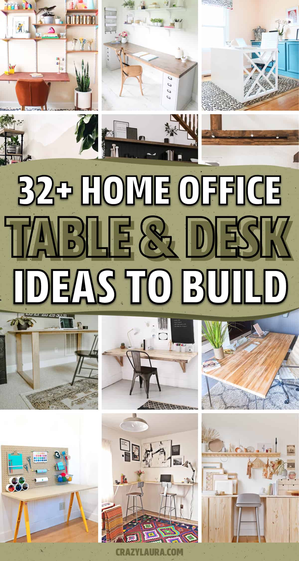 diy table ideas for home office