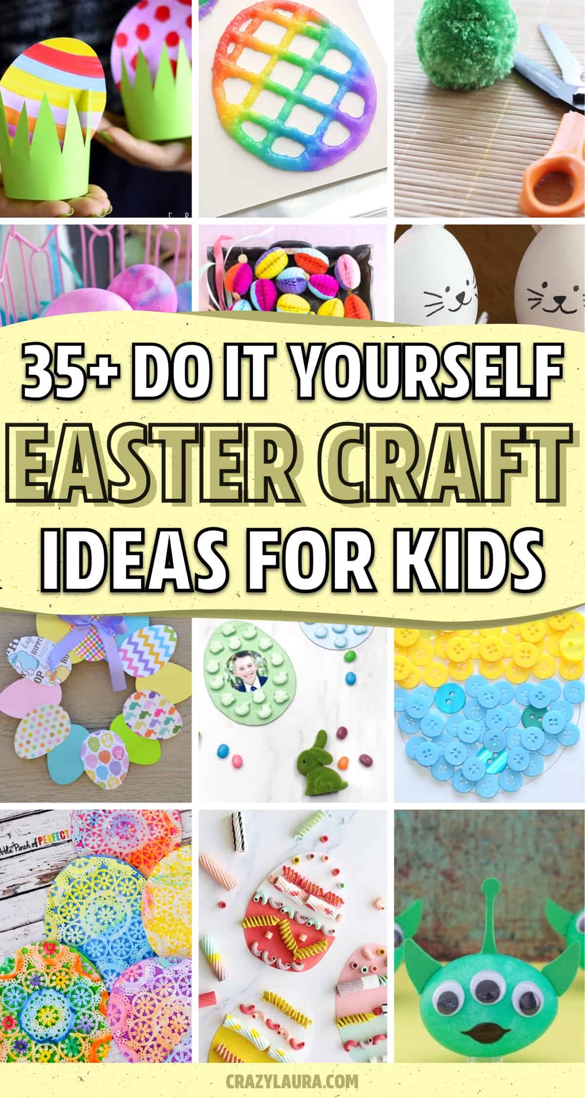 do it yourself easter kid crafts