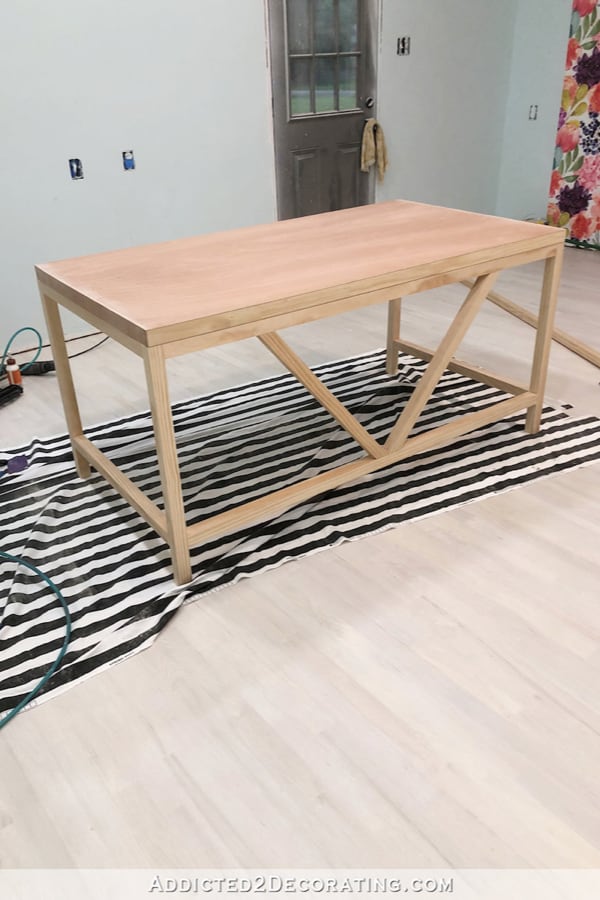 simple to build writing table plans
