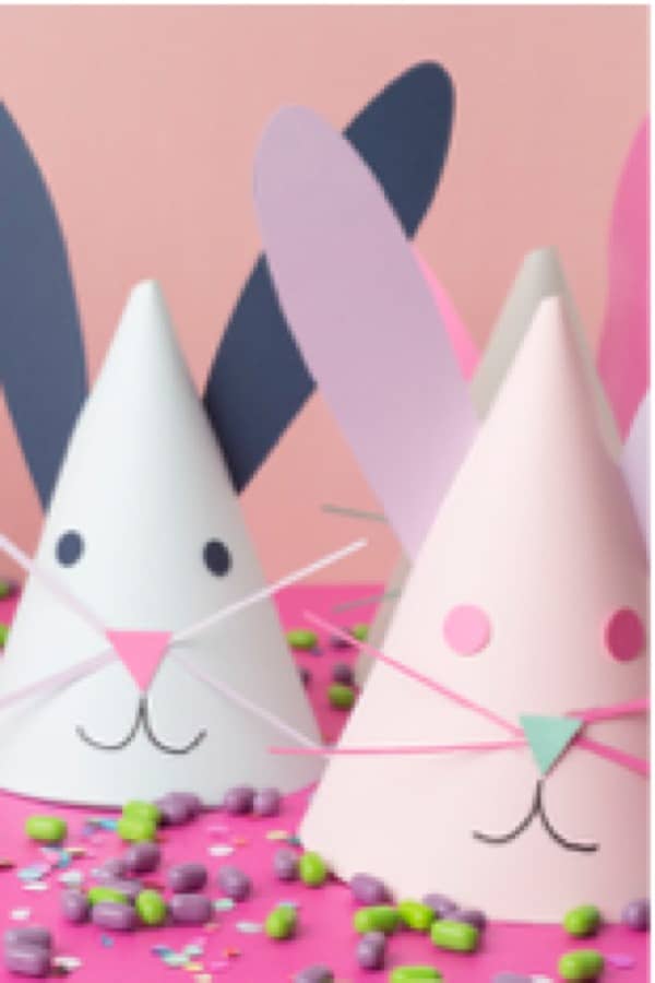 easter party hat craft