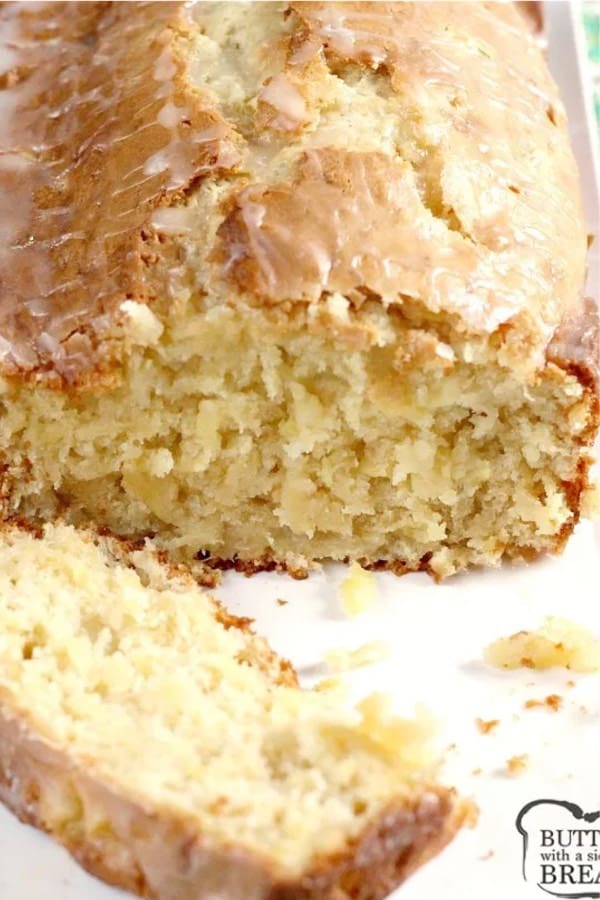 quick and easy sweet bread with pineapple