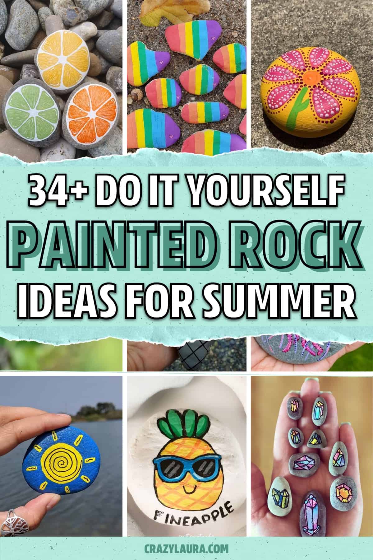 painted rock kids craft