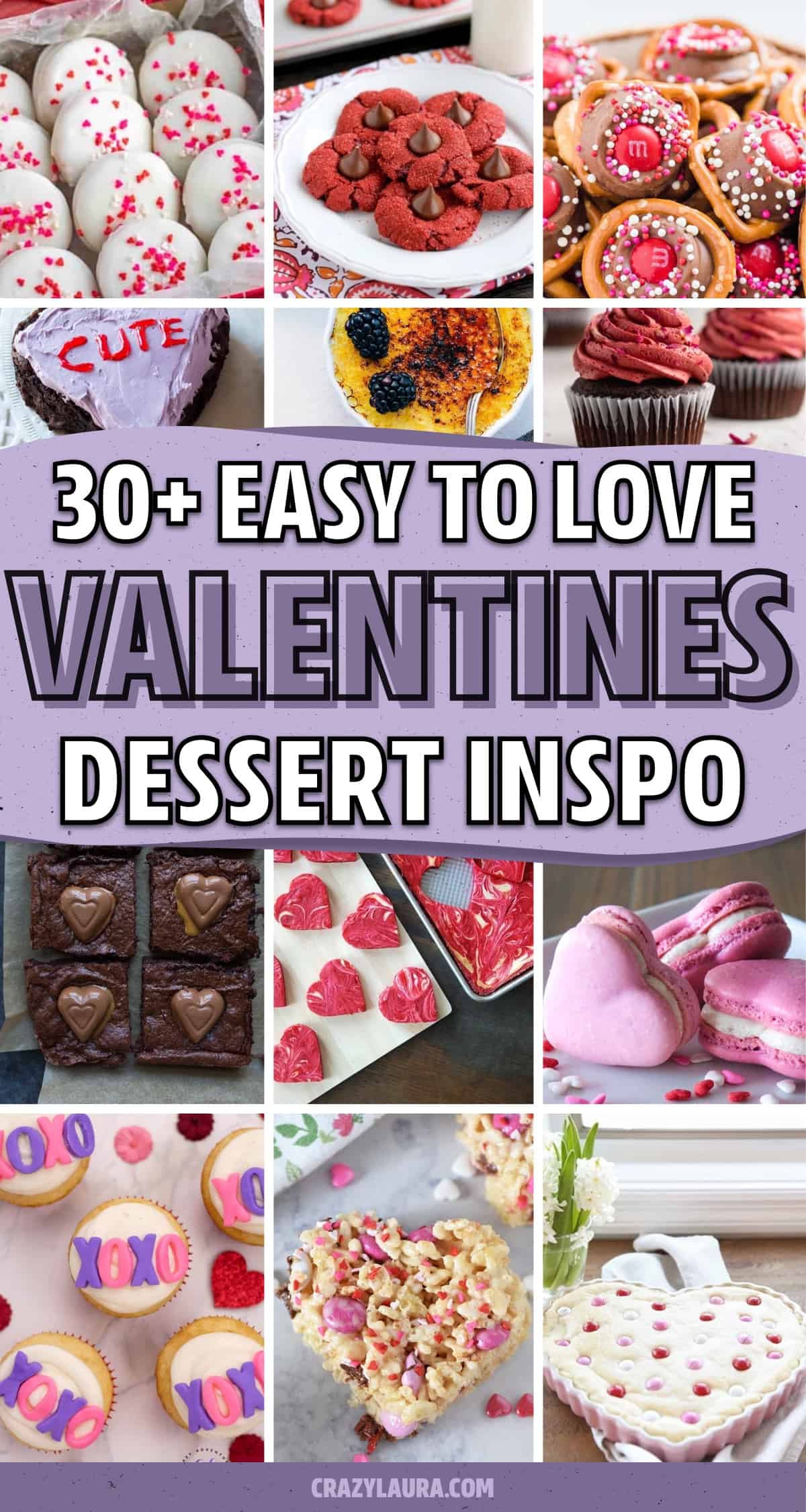 super fun dessert inspo for valentines day