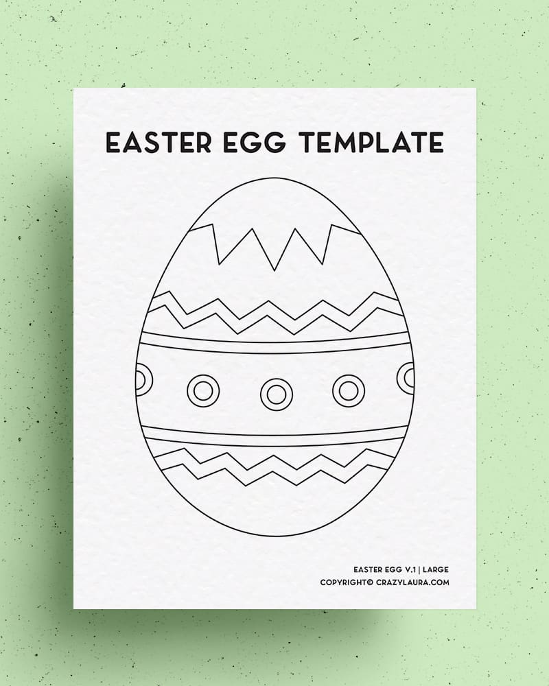 egg templates to print