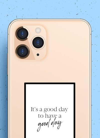 easy to download iphone quote printable