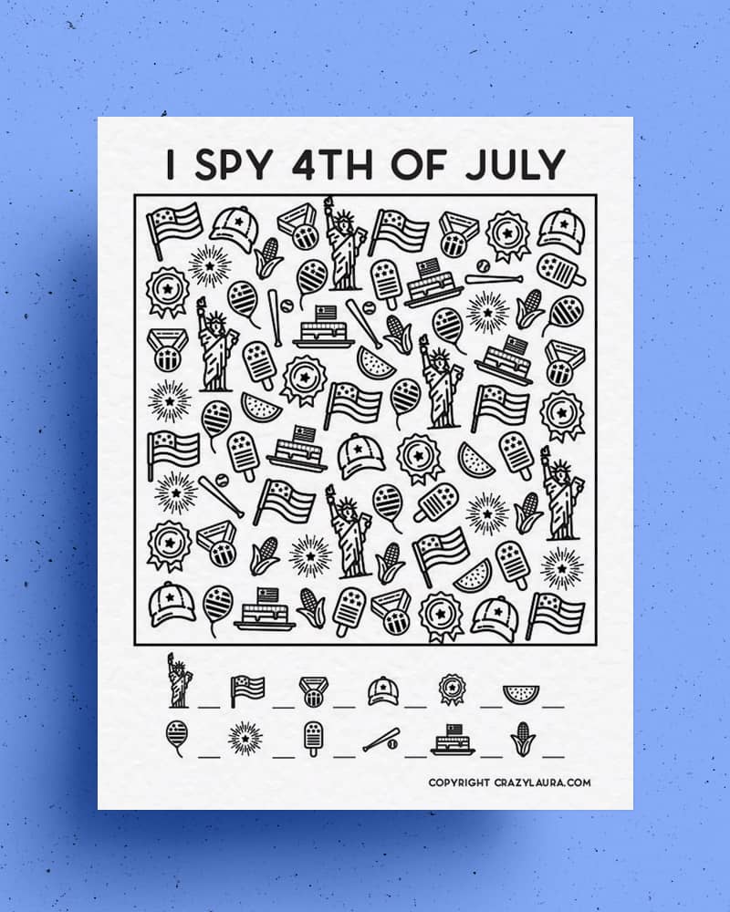 hard ispy 4th of july game