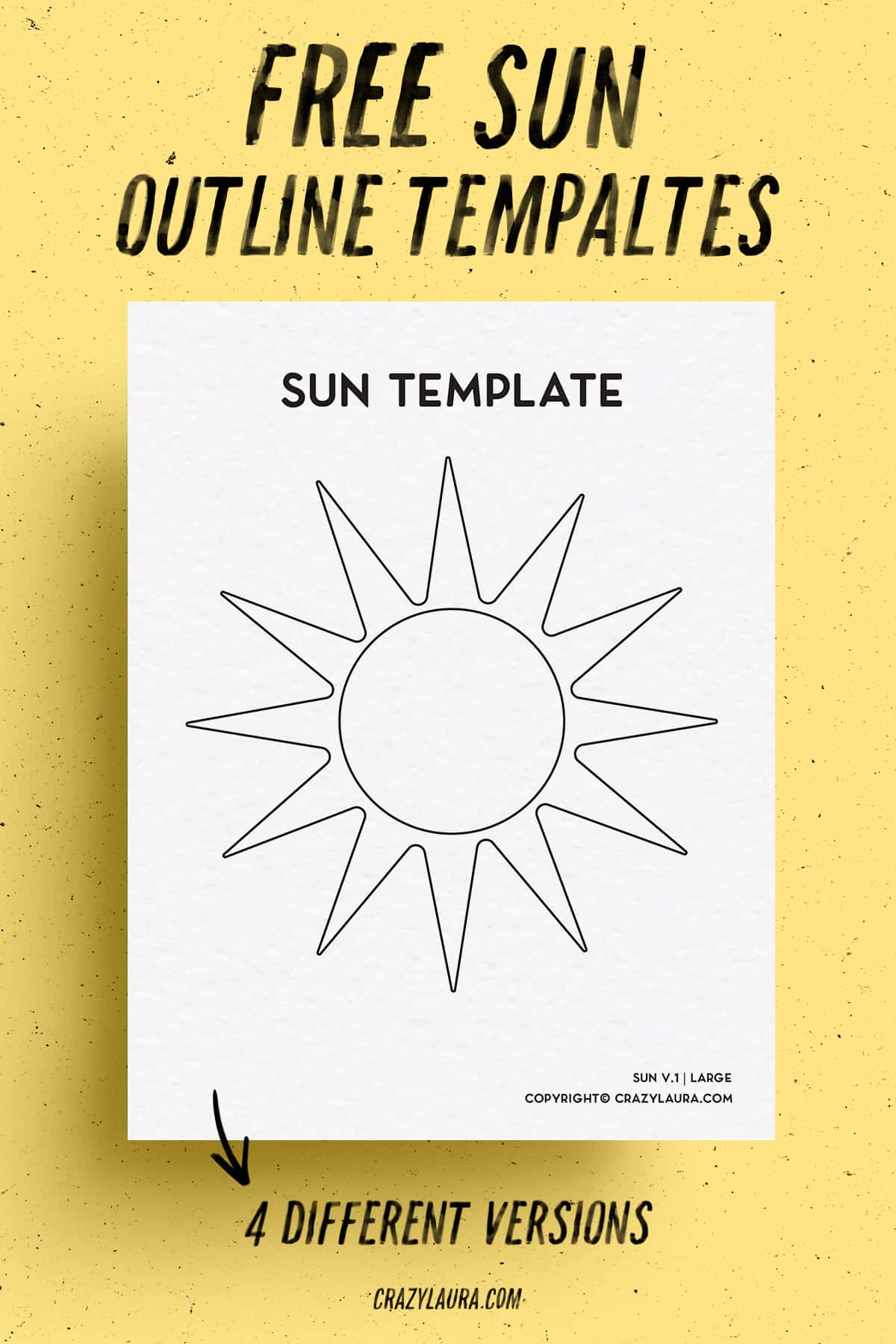 sun templates to download