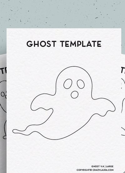 free ghost kids activity