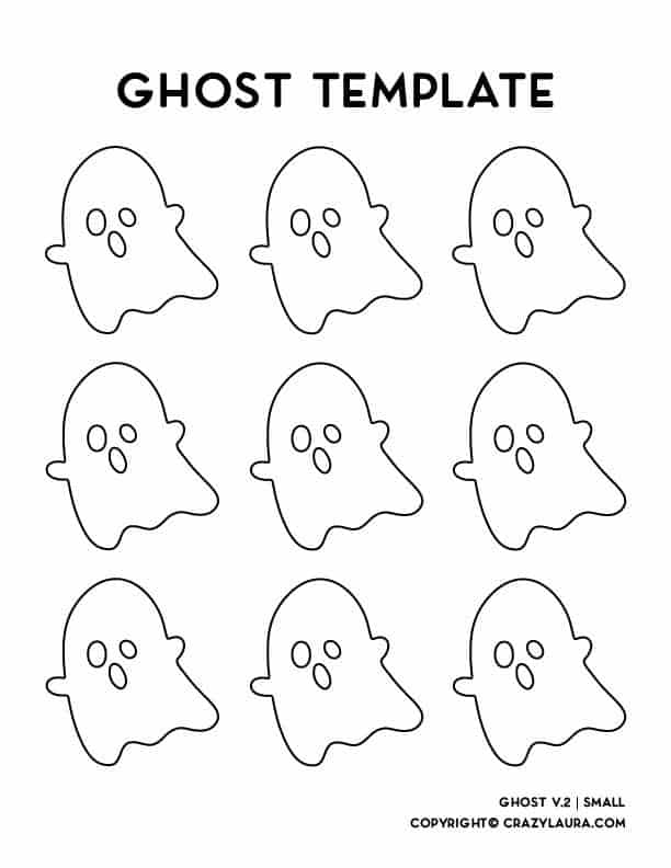 halloween ghost templates to print