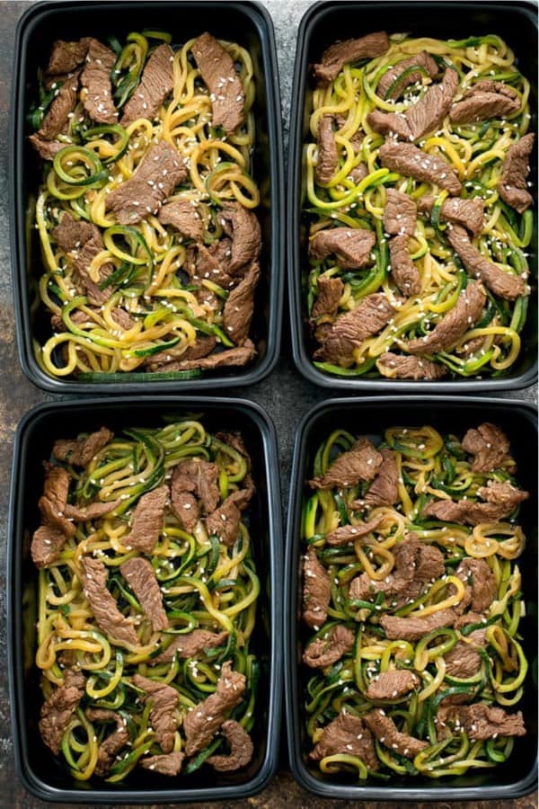 simple meal prep with beef
