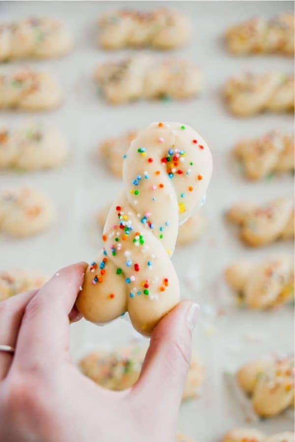 lemon knot cookie recipe for easter