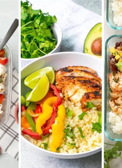 quick and easy ideas for meal preps