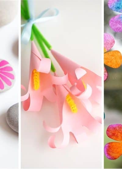 kids craft ideas with flowers
