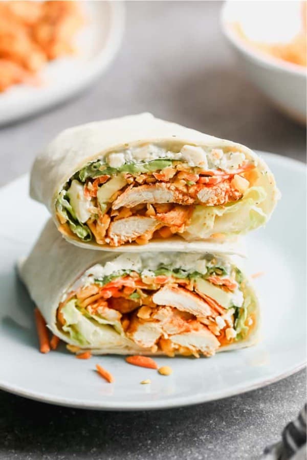cheap chicken wraps for meal prepping