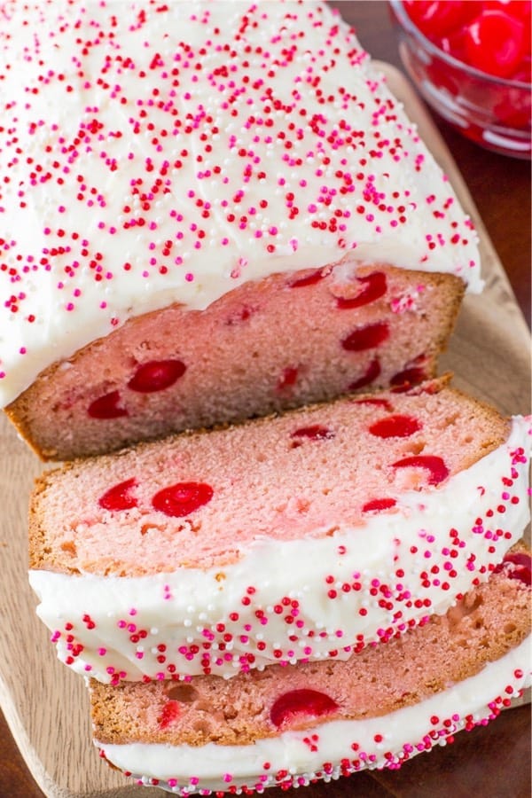 delicious sweet bread recipe with cherries