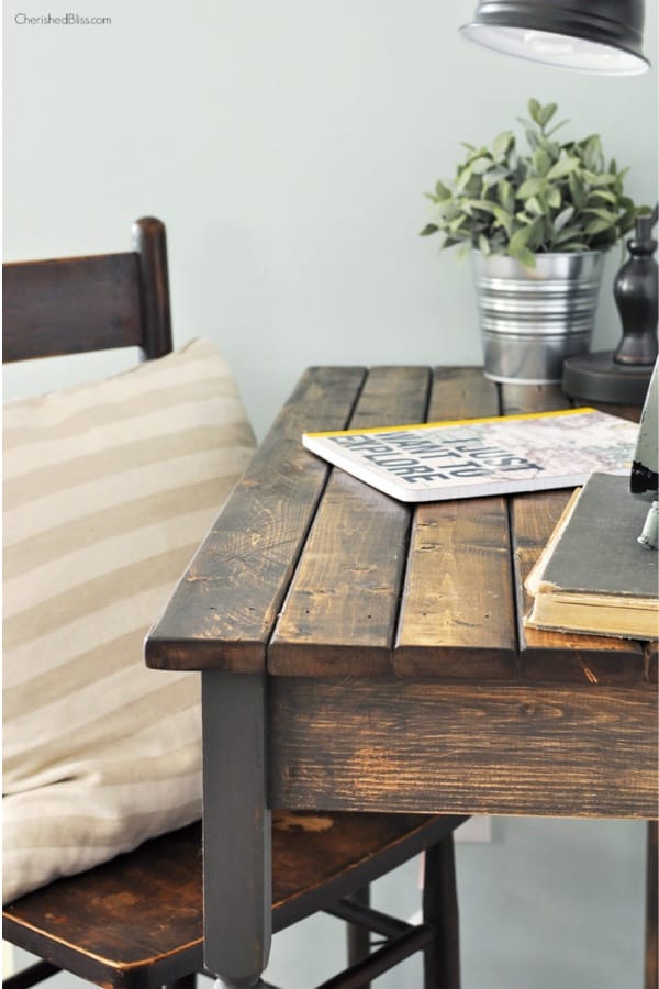 plans to build your own writing table