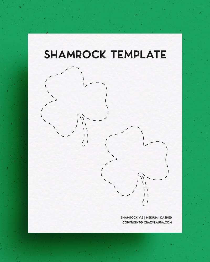 shamrock printable