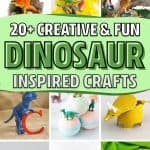 cheap dinosaur kids crafts