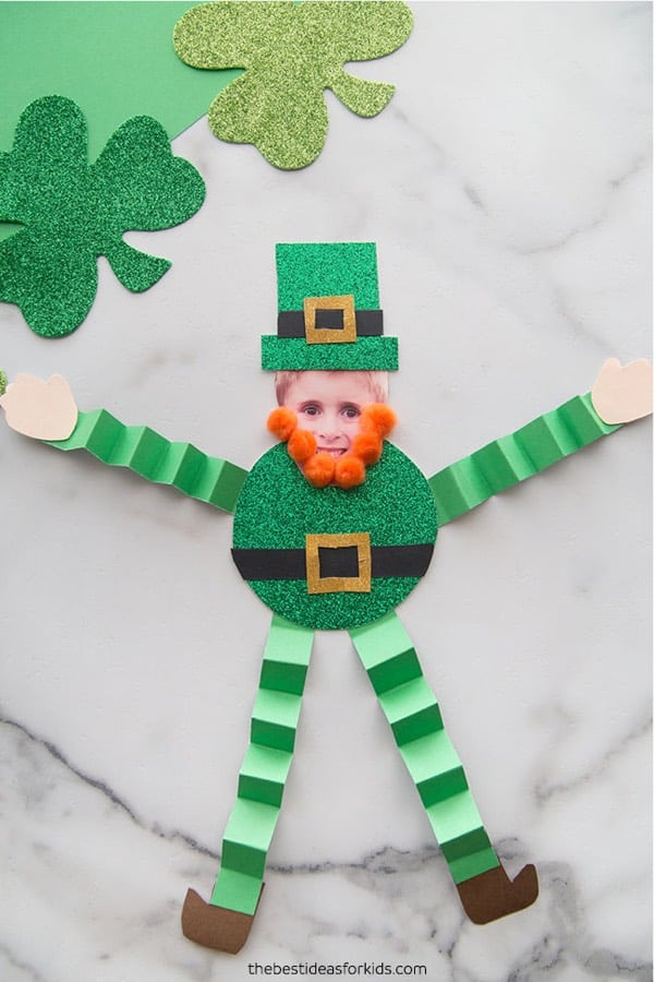 construction paper craft project for st patricks day