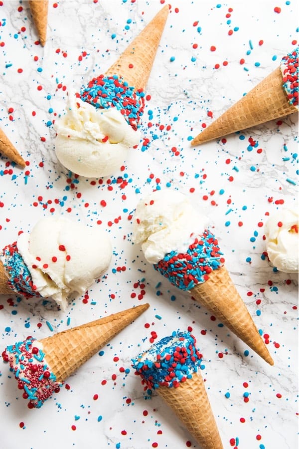 ice cream cones for summer