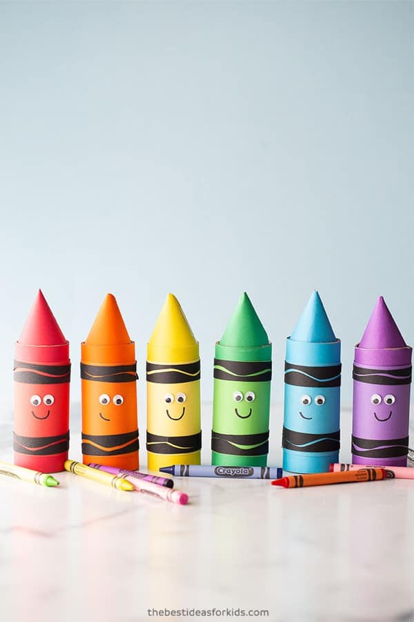 cute crayon craft for kids