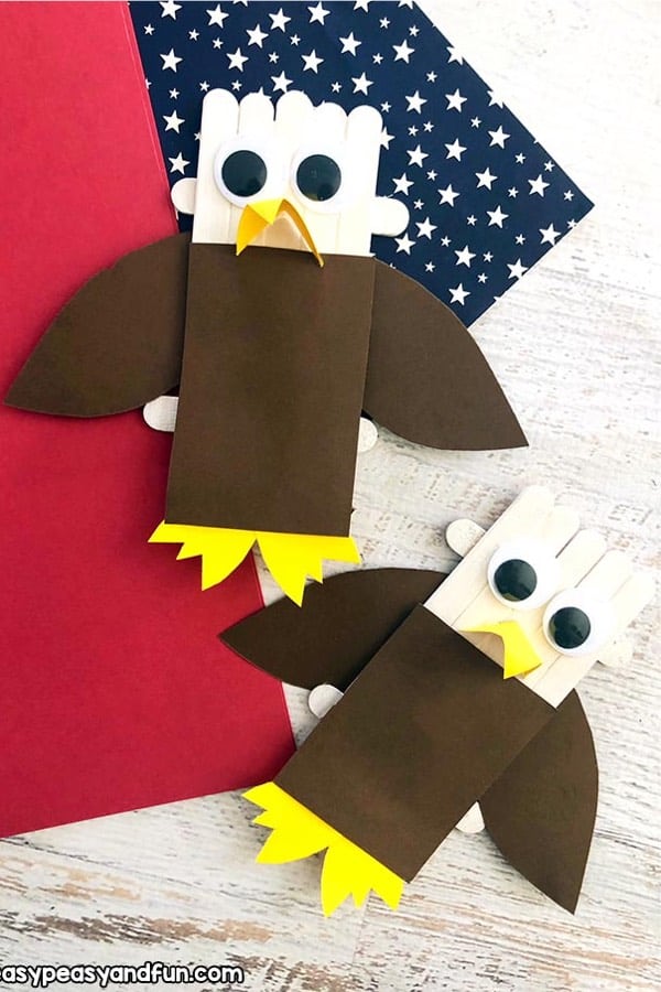 indoor paper craft project for the 4th of july