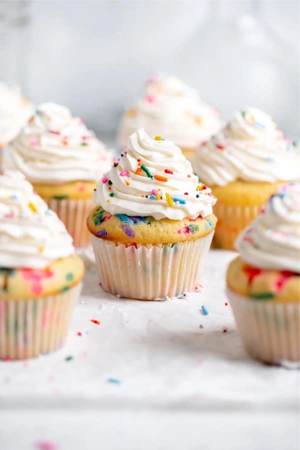 cupcakes with funfetti cake mix recipe