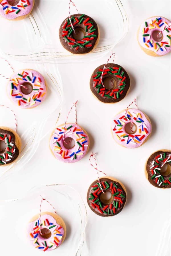 mini donut diy ornaments