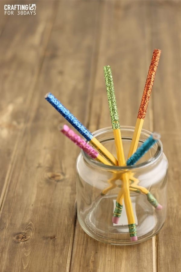 pencil themed craft project for back to school
