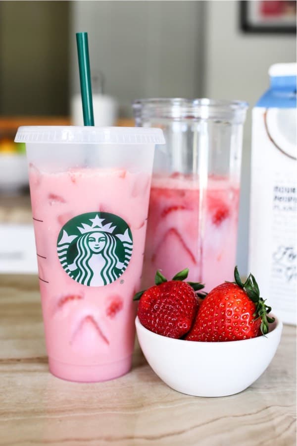 make your own pink drink at home