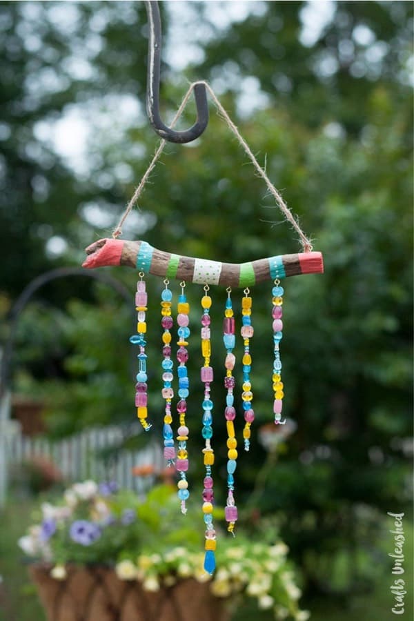 simple windchime craft project for summer