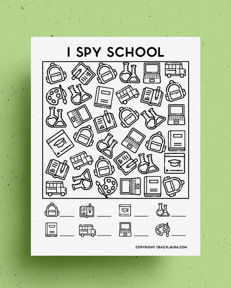 printable i spy activity